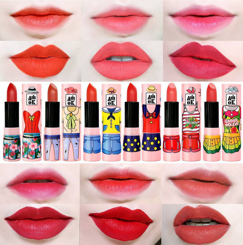 [Amok] Son lì Amok Style Master Lipstick 2017